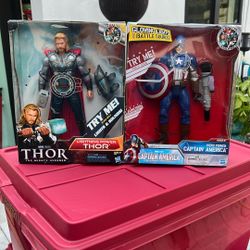 Thor And Captain America Sound Toys