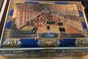 Vintage Extra Large German Tin Box Lebkuchen Schmidt Nurnbergy Germany 2003