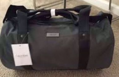 calvin klein duffle bag for man brand new