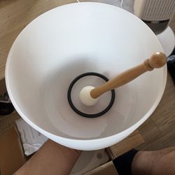 Crystal Singing bowl 8”