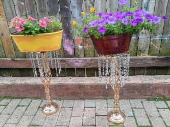 Flower 🌹 stand set of 2 PCs 22" h x 8 w