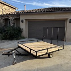 6x8 Trailer with Tool Chest