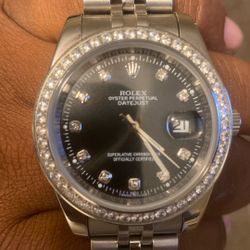 41mm Rose Gold Royal Oak AP And 41mm Rolex Date just Stainless Steel