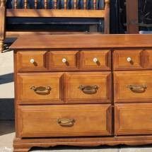 Mid Century Solid Maple Bedroom Set

