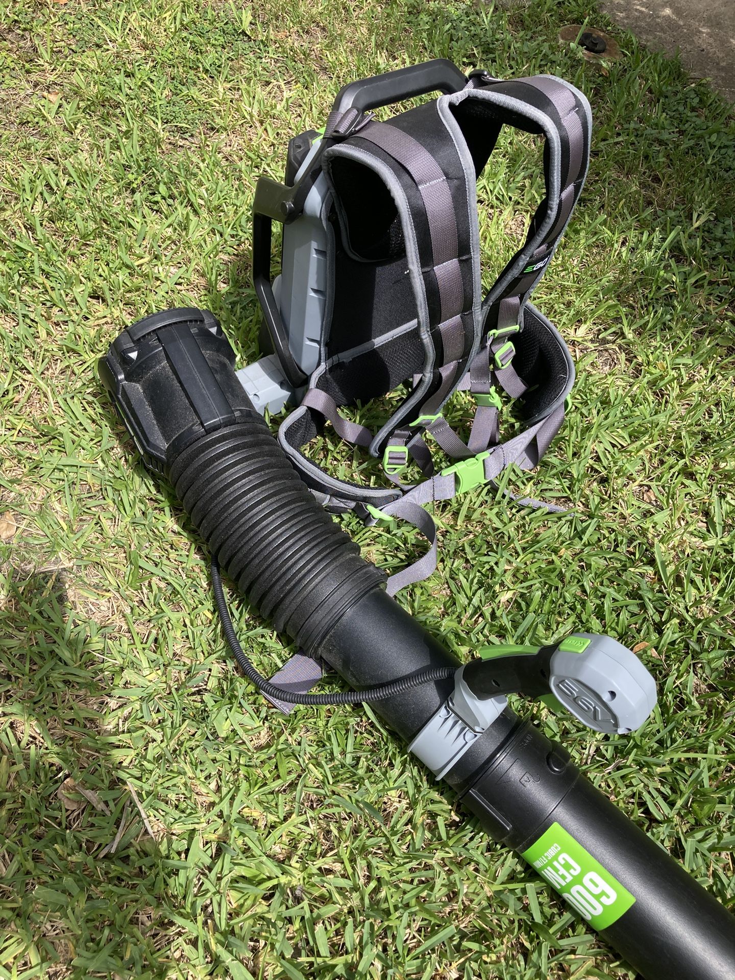 EGO Backpack Leaf Blower 600 CFM
