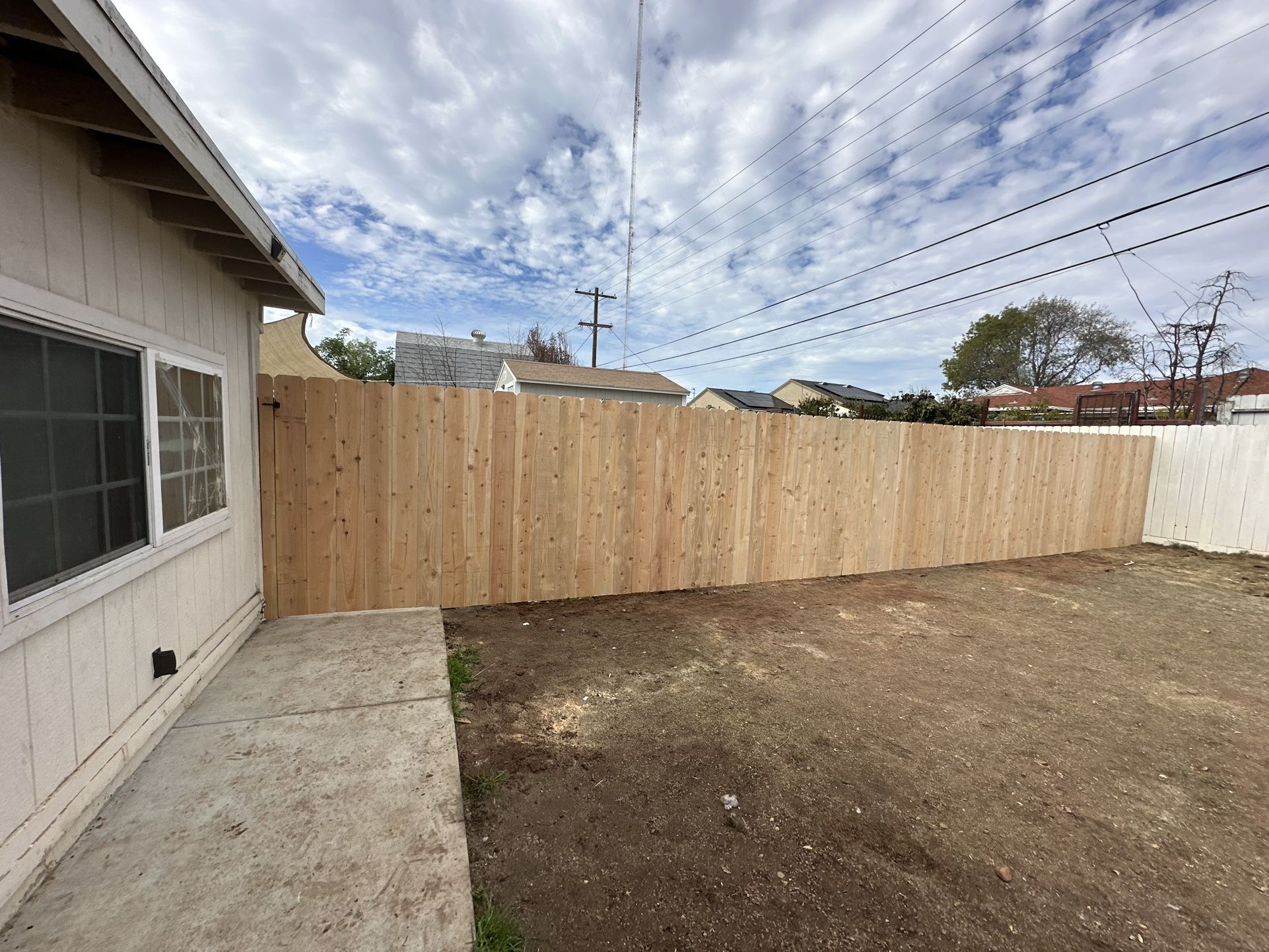 40’ Of Fence Cedar