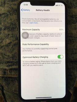 iPhone X (fully unlocked)