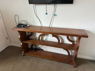 Wooden Console