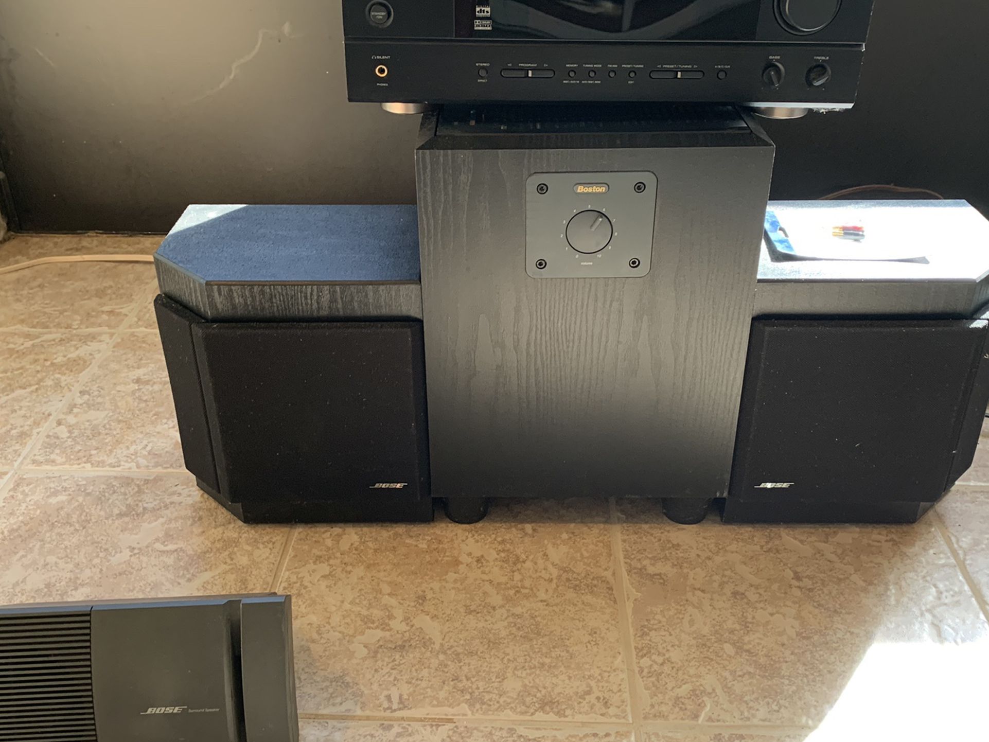 Stereo Speakers And Receiver