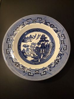 Johnson Bros Willow 8" Blue 