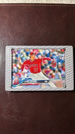 2018 Topps Short Print Image Variation Shohei Ohtani Rookie