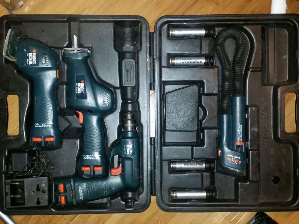 Black and Decker versapak interchangeable battery system for Sale in Los  Angeles, CA - OfferUp