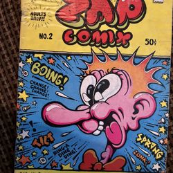 Zap Adult Comic Books Rare Collection 