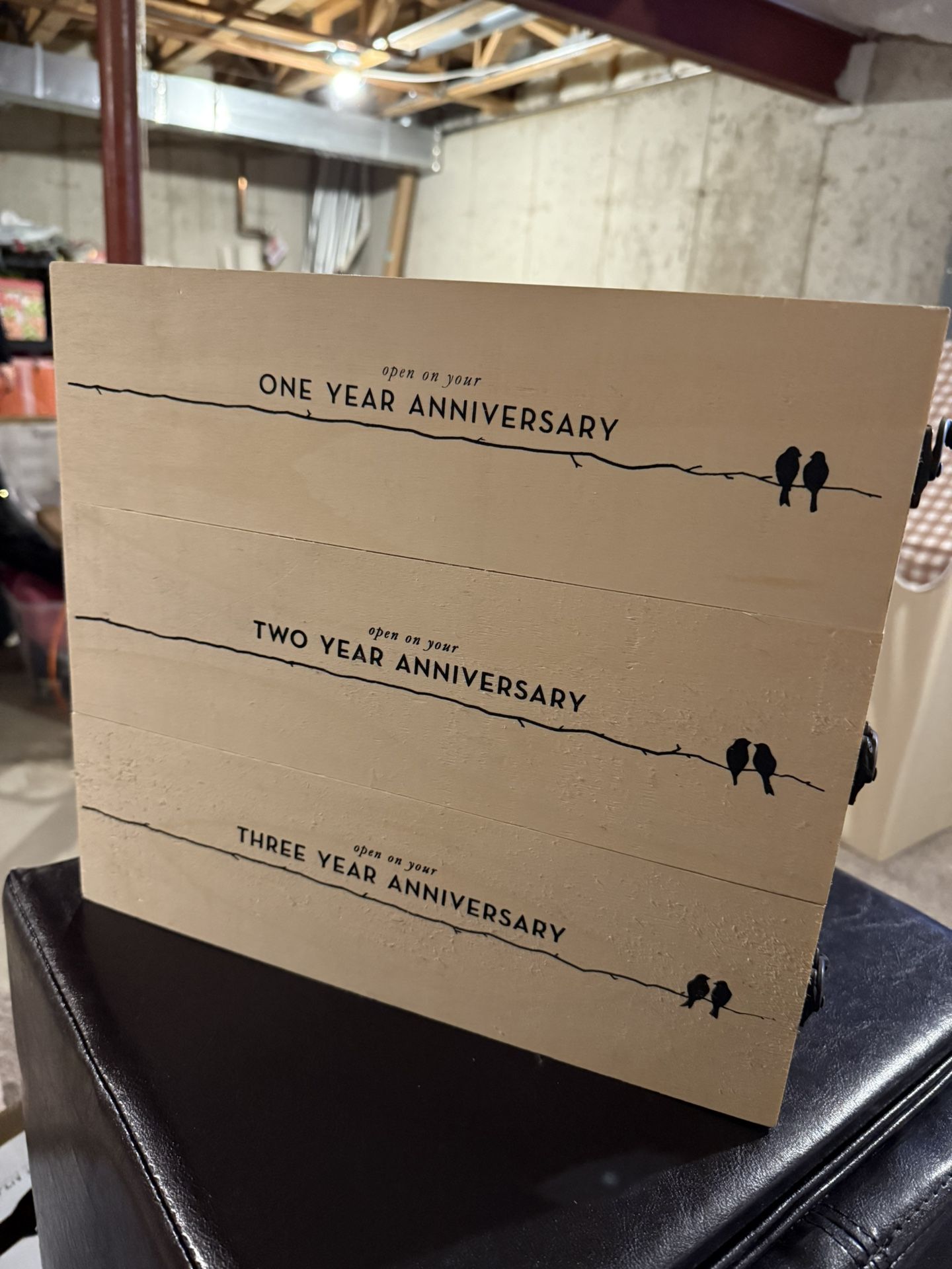 Wine Box For Anniversary