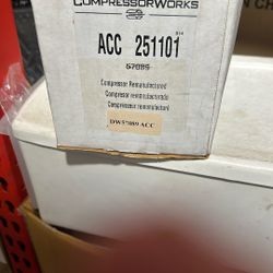 CompressorWorks ACC 251101 A/C Compressor – Remanufactured GM Truck SUV AC