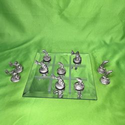 Fisherman Mirror Tic Tac Toe Set