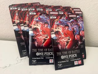 One Piece OP-16 The Time of Battle Booster Packs -