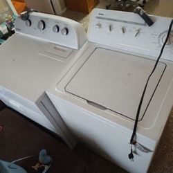 Kenmore Washer and Whirlpool Dryer
