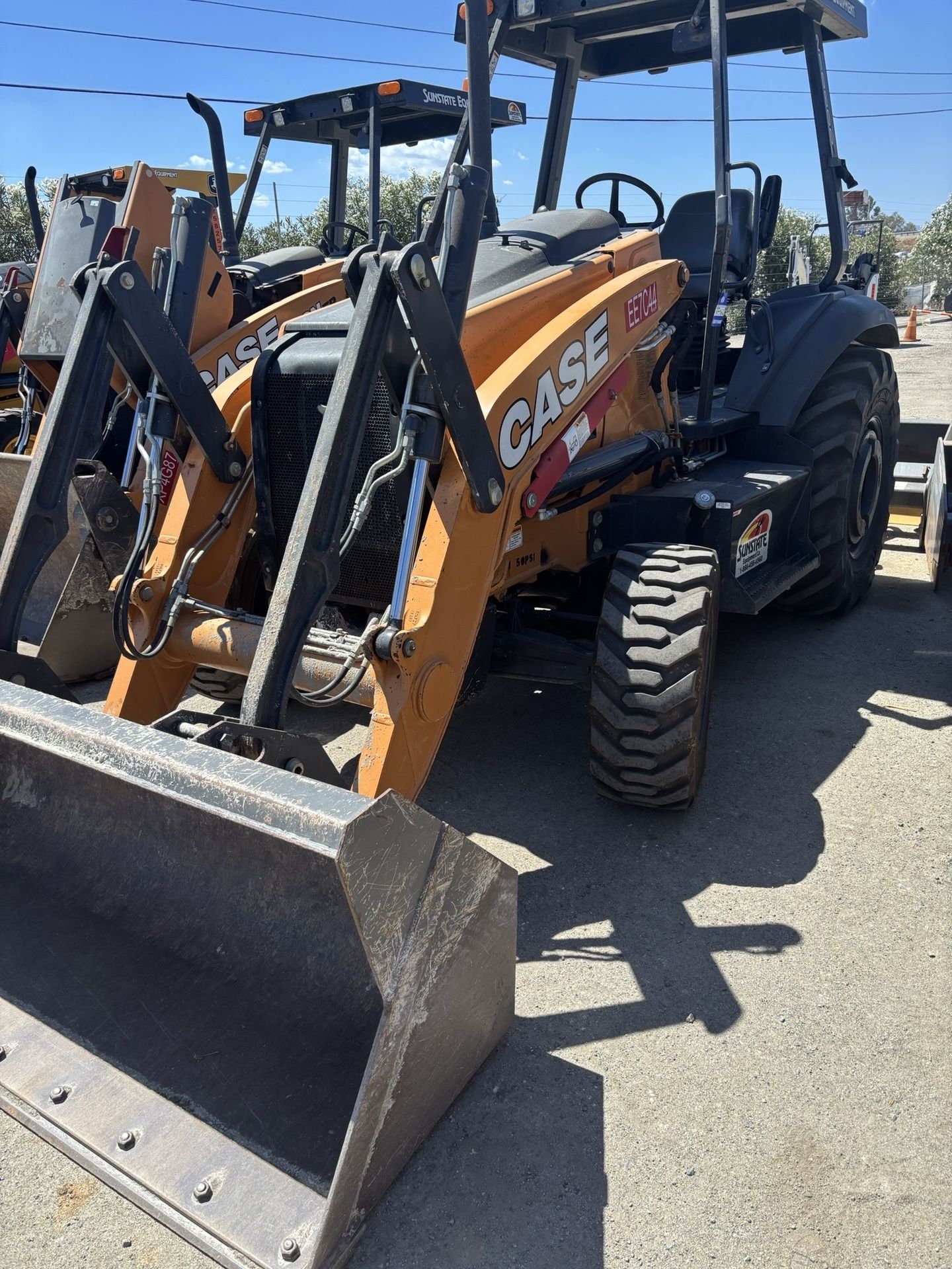 Skip Loader Grading Tractor