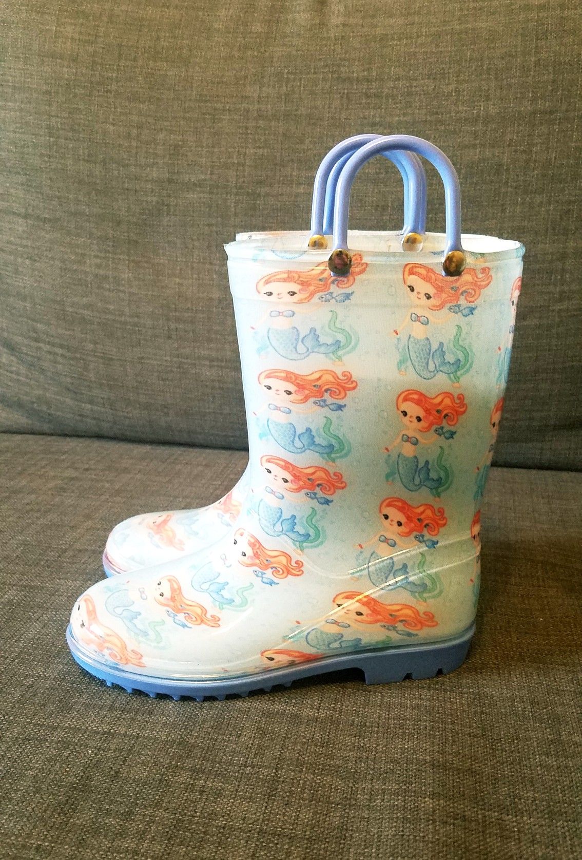 Mermaid Rain Boots size 13 New