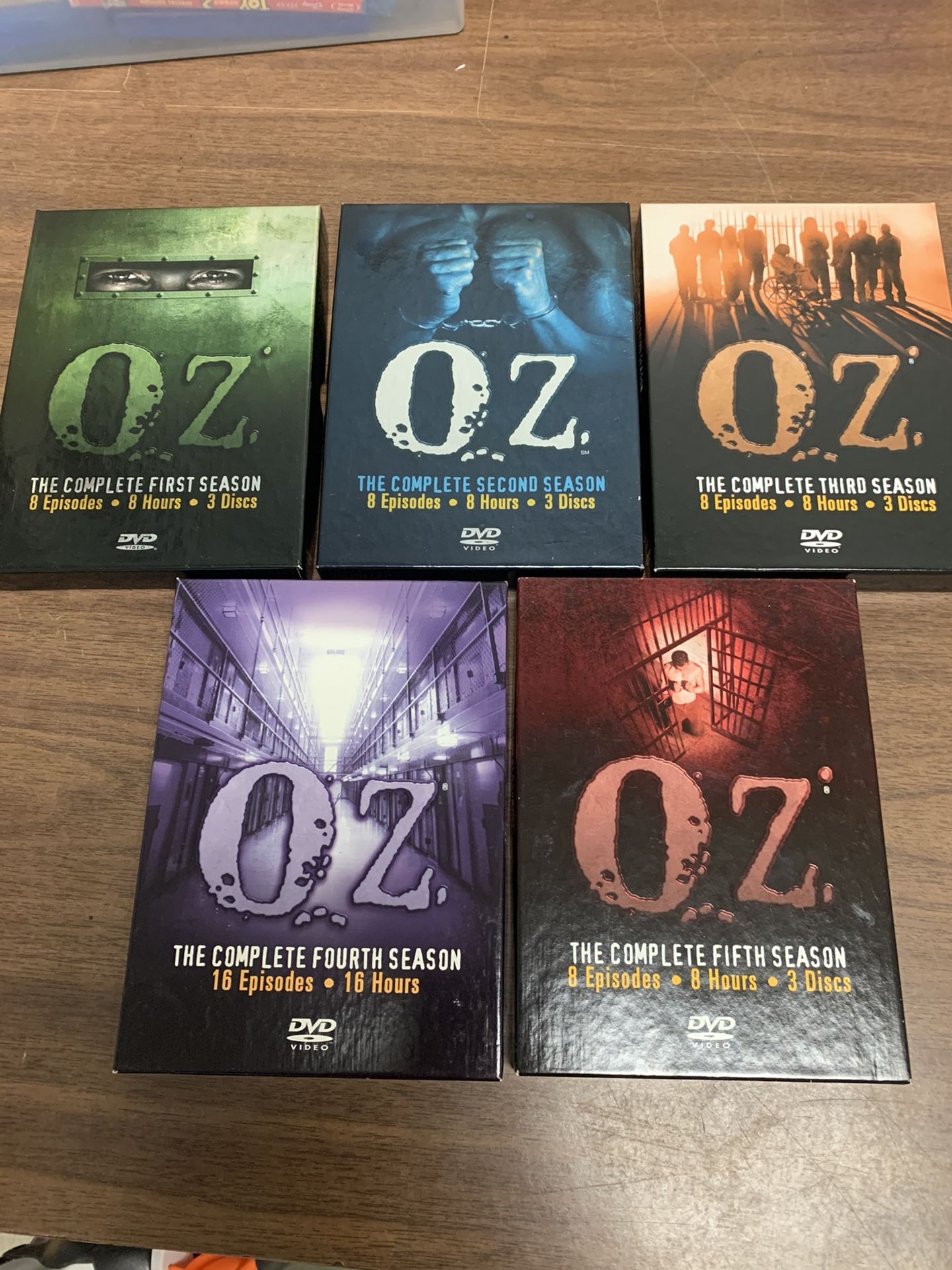 Oz Series 1-5 Seasons