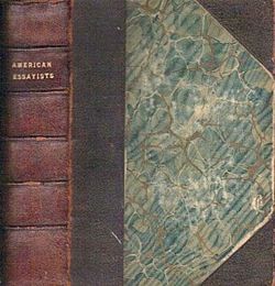 BOOK Essays of American Essayists