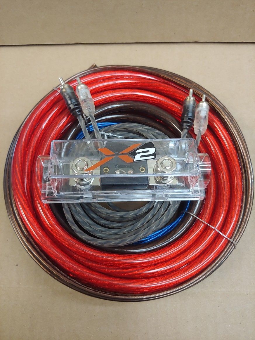 SCOSCHE 4 GAUGE OFC OXYGEN FREE COPPER 1200W CAR AMPLIFIER INSTALL KIT ( BRAND NEW PRICE IS LOWEST INSTALL NOT AVAILABLE )