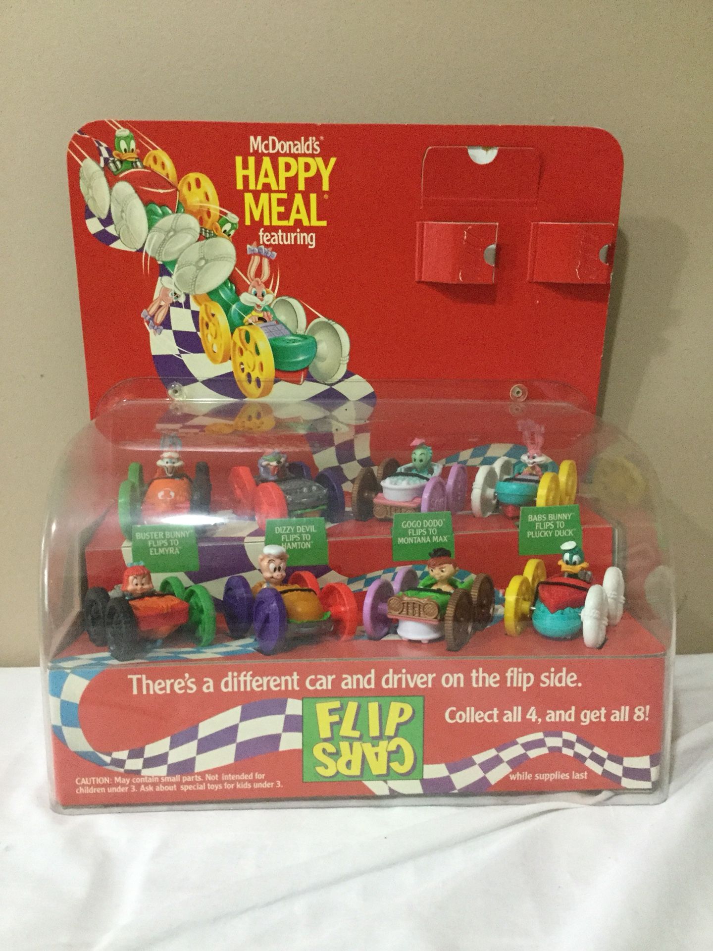 Original McDonalds Happy Meal Counter Display