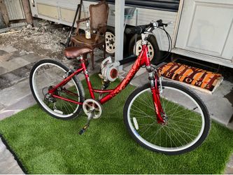 Red eZip Trailz women's electric bike