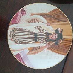 W.S. George Fine China collector plate titled "Scarlett's Shopping Spree"