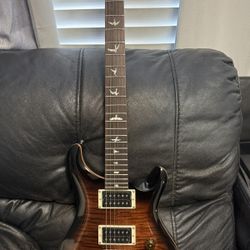 PRS SE Custom 24 Black Gold Sunburst With Gigbag (Like New)