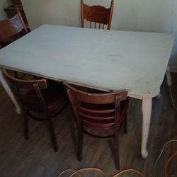 Kitchen Table With Four Chairs