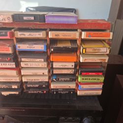 Rock & Roll 8track Tape Collection,will Not Seperate.