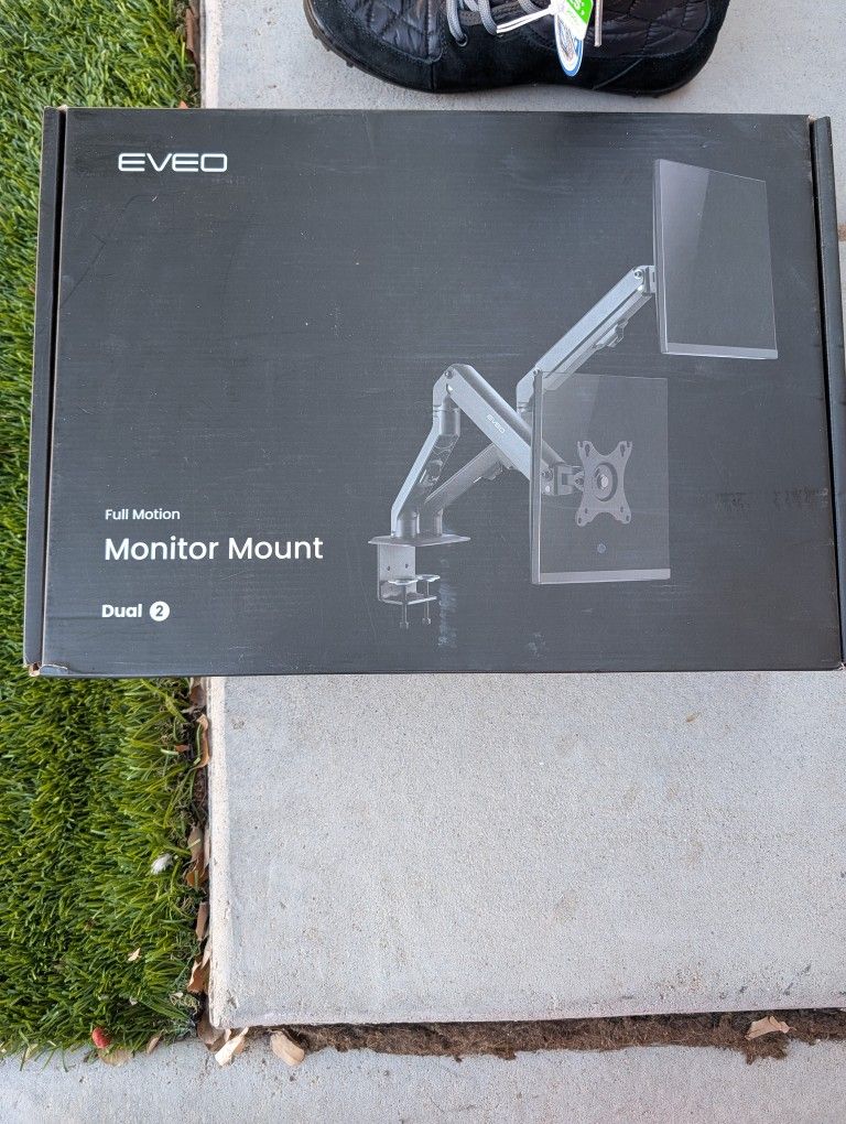 Computer Mount For 2 Monitors