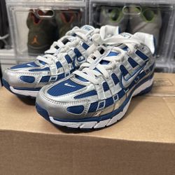 Air Nike 6000 silver-mentallic blue Size 11