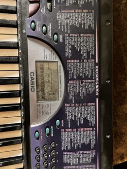 Casio key board, good condition