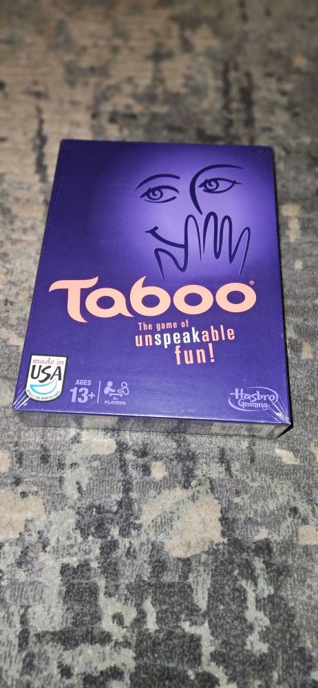 Taboo The Game Of Unspeakable Fun (2013) Brand New & Factory Sealed!!