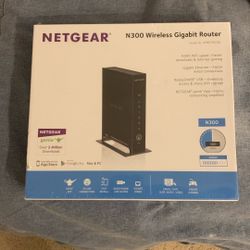Netgear N 300 Wireless Gigabit Router