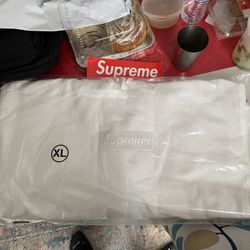 Supreme Box Logo White XL