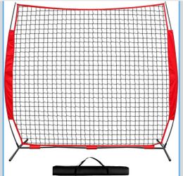 Wemily 7x7ft Barricade Backstop Net, Sports Barrier Net