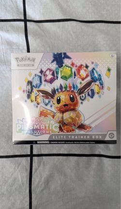Pokémon Prismatic Evolutions Elite Trainer Box ETB