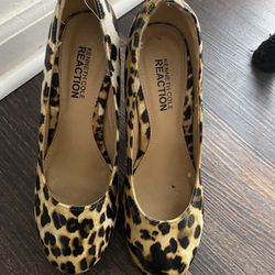 Cheetah print heels