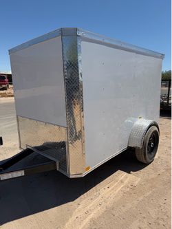 White Trailer