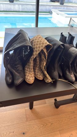 Women’s Boots 12 Pairs $60 For All