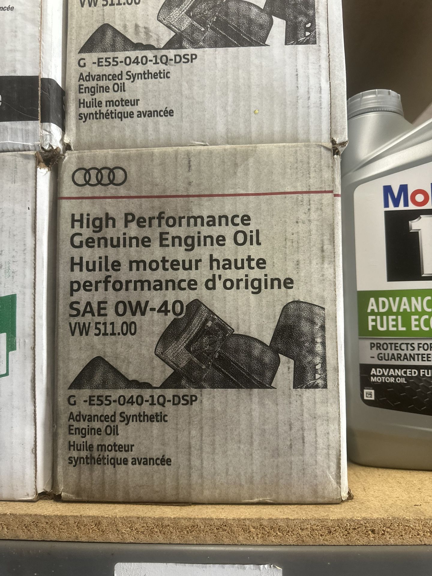 Audi / Volkswagen 0W40 Motor Oil 6 Quarts