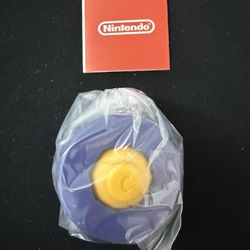 Genuine Nintendo GameCube joystick controller keychain