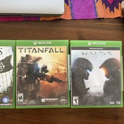 Halo 5 & Titanfall X Box One 