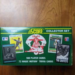 '91 Score Collectors Set Baseball Cards
