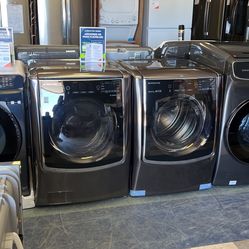 MOTHERS DAY SALE ✅ LG Signature XL 5.8 Cu Ft Front Load Washer & 9.0 Cu Ft Gas Dryer 