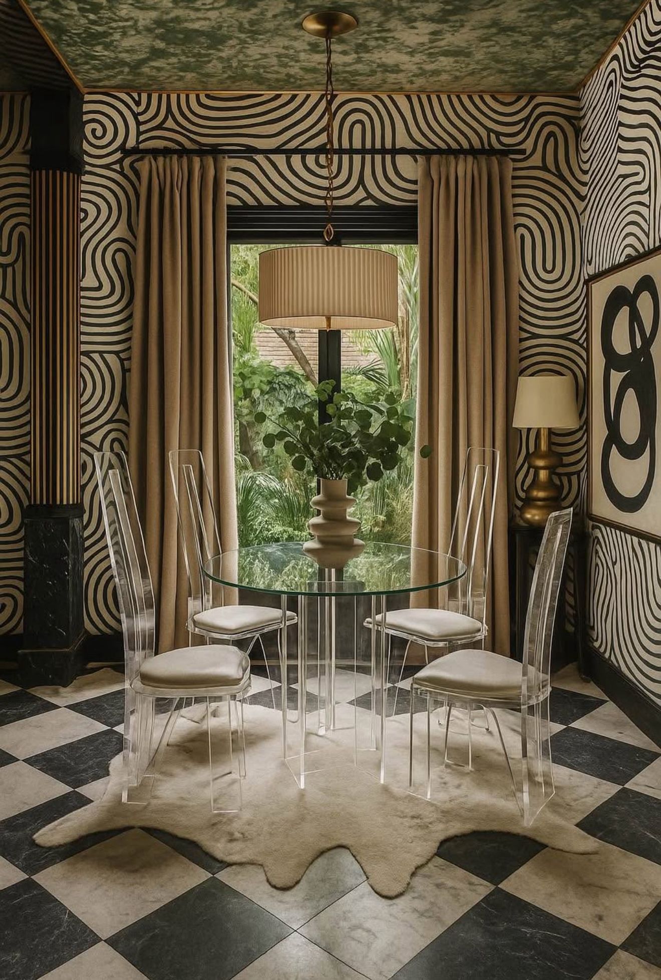 Post Modern Costantini Style Dining Set